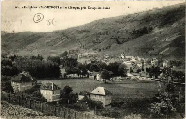CPA St-GEORGES - et les Alberges - pres URAGE-les-BAINS - Dauphiné (489848)