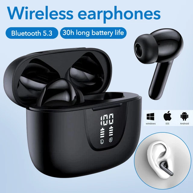 Bluetooth In Ear Kopfhörer Kabellos Unter 100 Euro BLUETOOTH 5.3 KOPFHÖRER Kabellos Touch In-Ear Ohrhörer 3D Bass TWS