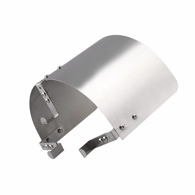 Coperchio filtro aria universale scudo termico acciaio inox auto da corsa cono di aspirazione aria fredda M