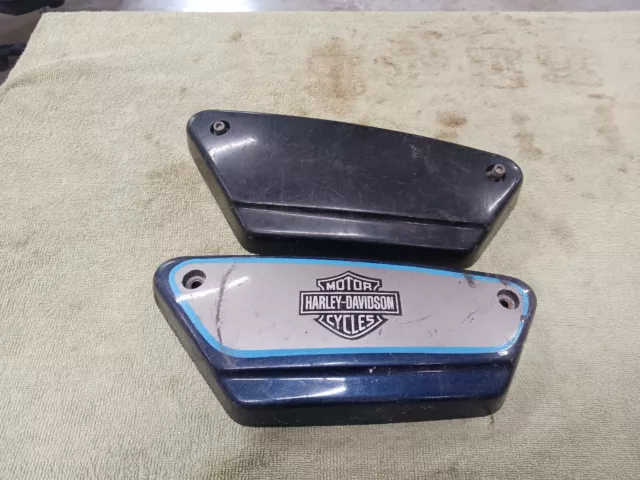 Stock Harley Shovelhead Evo Side Covers For 1982-Up Fxr