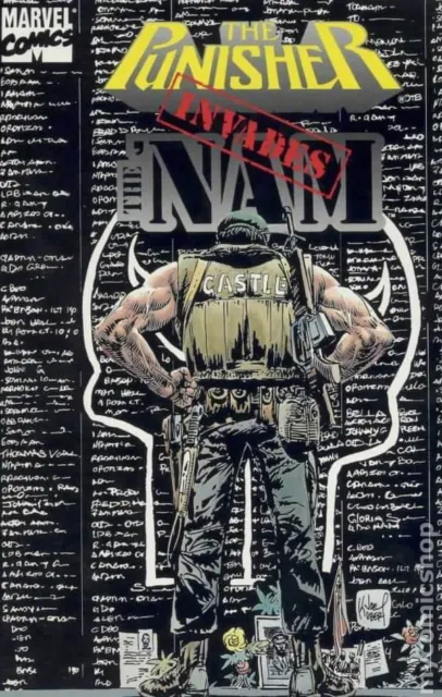 Punisher Invades The 'Nam TPB Final Invasion #1-1ST VF 1994 Stock Image