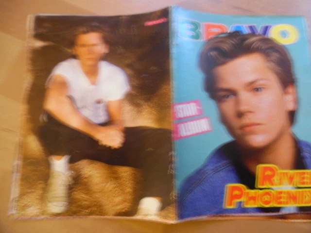 RIVER PHOENIX --- Bravo Star-Album 110