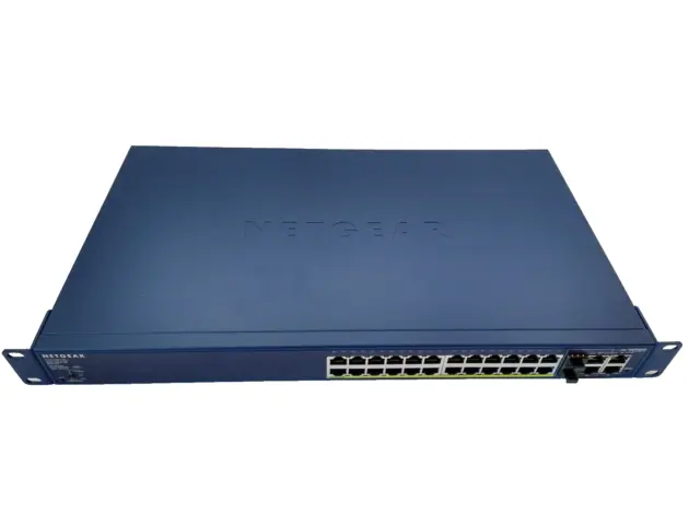 NETGEAR FS728TPv2 Prosafe Puissance sur Ethernet Poe 24 Port Commutateur 10/100