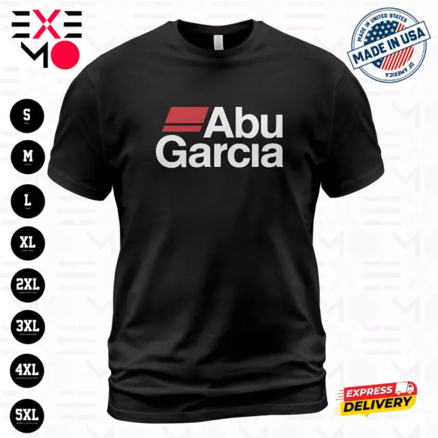 NEW ABU GARCIA Logo Pro Fishing Men's T-Shirt Size S to 3XL 4