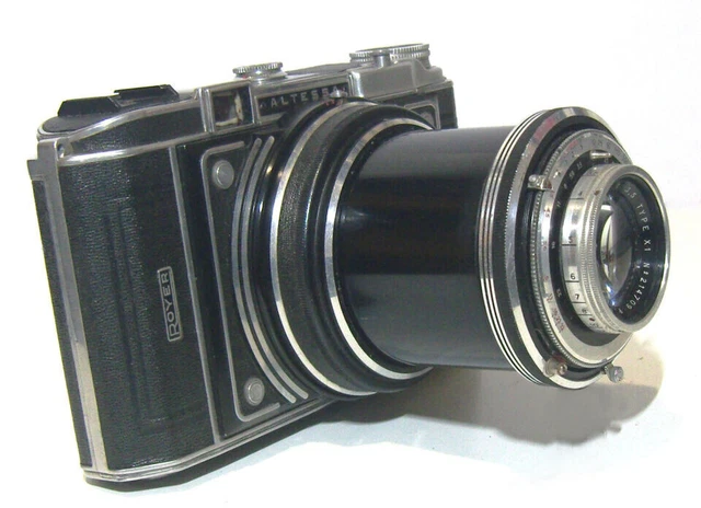 kodak modele 42 à soufflet avec objectif angenieux 3.5