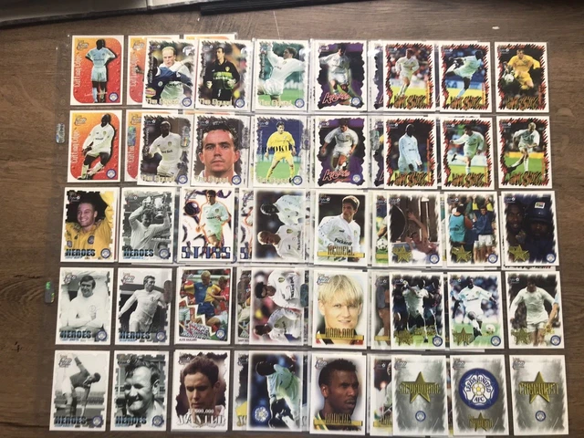 Lot De 48 Packs Futera Fans Selections 1999 Leeds United - Cartes Football - Neuf Scellé