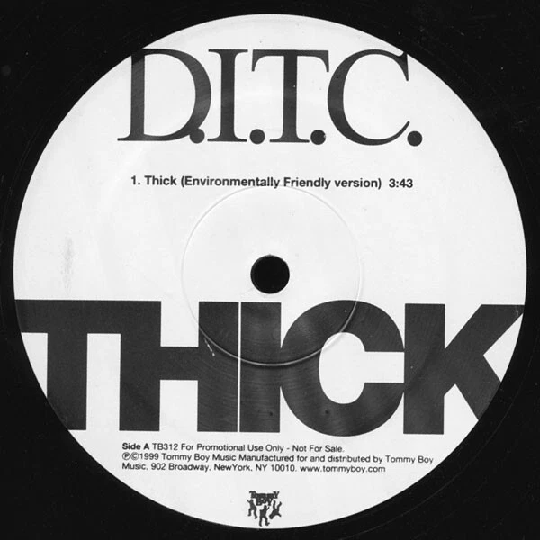 D.I.T.C. – Thick 12 US promo vg++