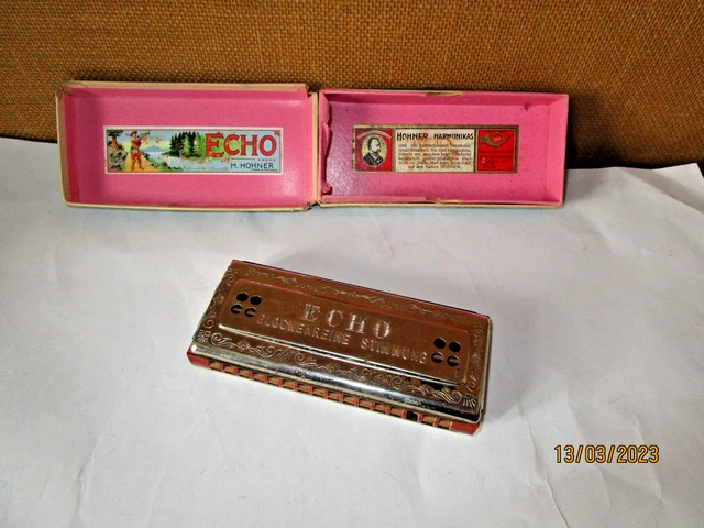 Bel harmonica HOHNER ECHO dans sa boite