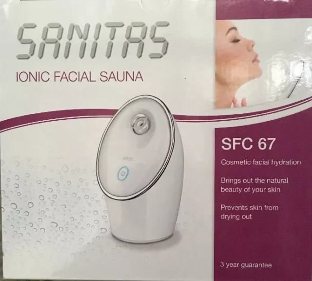 Sanitas Ionic Facial Sauna New!!! 😶‍🌫️💨🌫🇩🇪 3