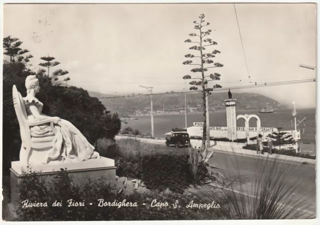 Bordighera - Imperia - Capo S. Ampeglio - Viagg. 1957 -10238-