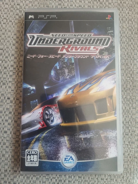 Need for Speed Underground Rivals [Japan Import] Sony PlayStation PSP Japanese