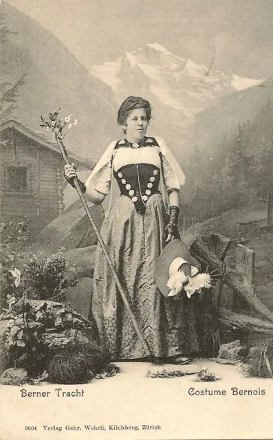 Carte Postale Suisse Berne Berner Tracht - Costume Bernois