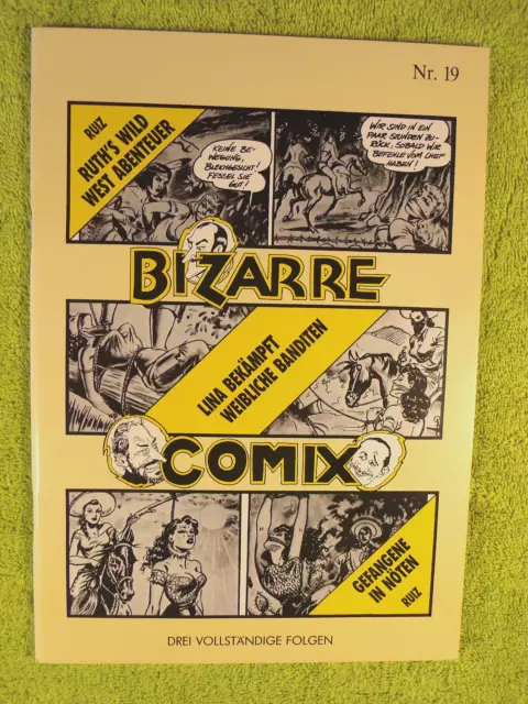 Bizarre Comix 19 Ruiz Erotik Fantasy Domina Fetisch Fesseln Restposten Geschenk