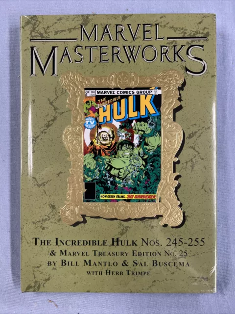 MARVEL MASTERWORKS #329 INCREDIBLE HULK Vol #16 DM Variant HC (2022) Global Ship