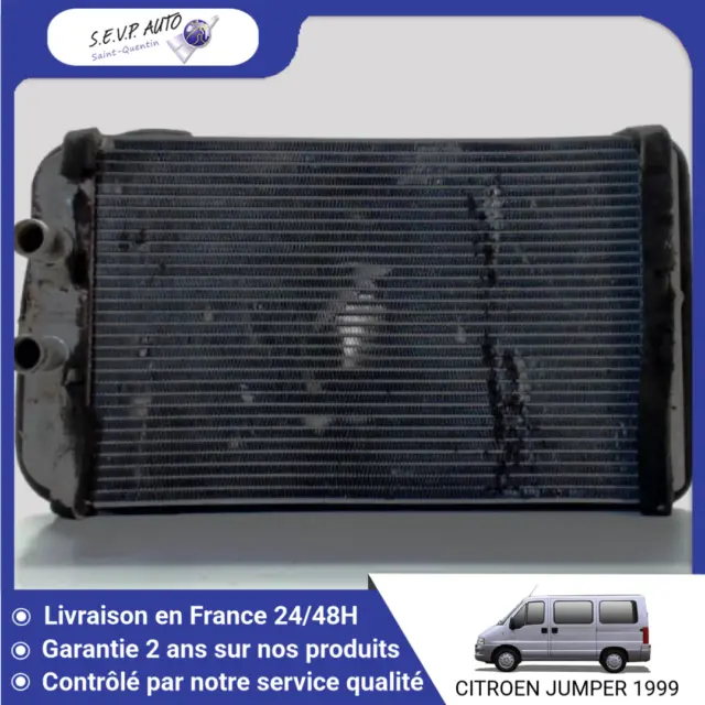 🇫🇷  Radiateur De Chauffage Citroen Jumper 35Lh Tole -2002 ♻️ 6448H8