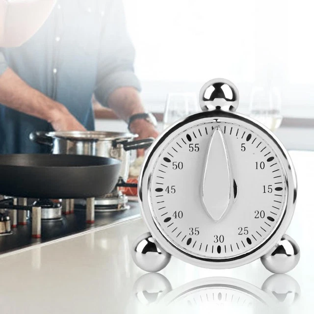 Reloj temporizador portátil fácil de usar enfermería portátil reloj de cocina plástico