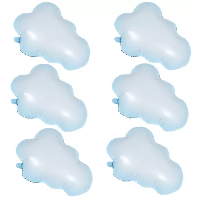 6Pcs hot air balloon decorations Cloud Balloons Baby Shower Cloud Balloons For