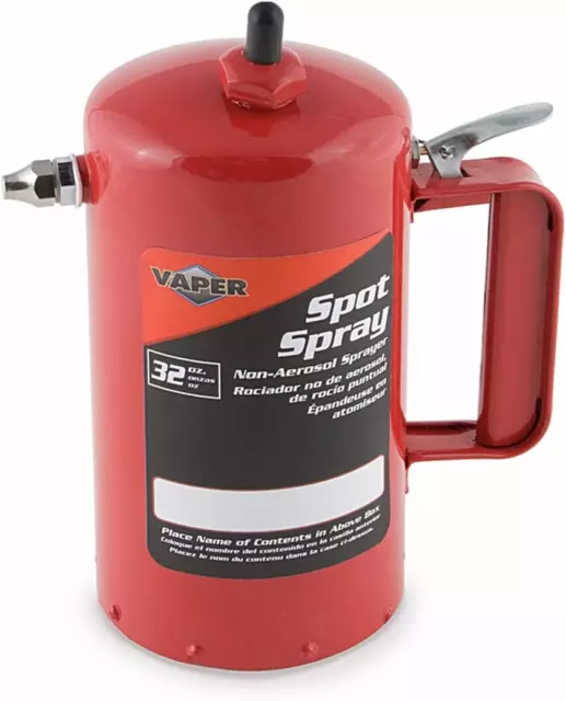 Vaper Red Spot Sprayer Tool, 32 Oz, Brake Cleaner and Plastic Washer, Penetratin