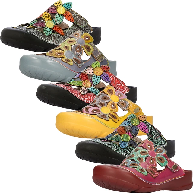 Laura Vita Beczierso 03 Chaussures Femmes Sabots Mules Cuir