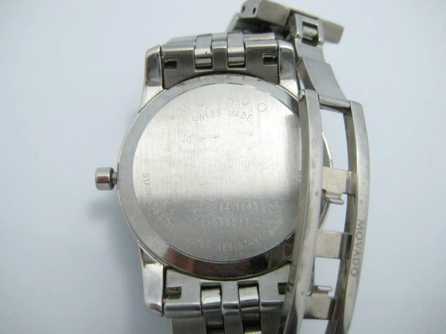 Orologio Donna Movado Classic Acciaio Inox Quadrante Nero 07.3.14.1143 28mm - A 5