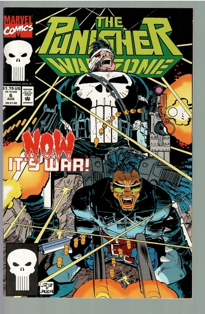 Punisher War Zone #6 1992 VF+ (Marvel)