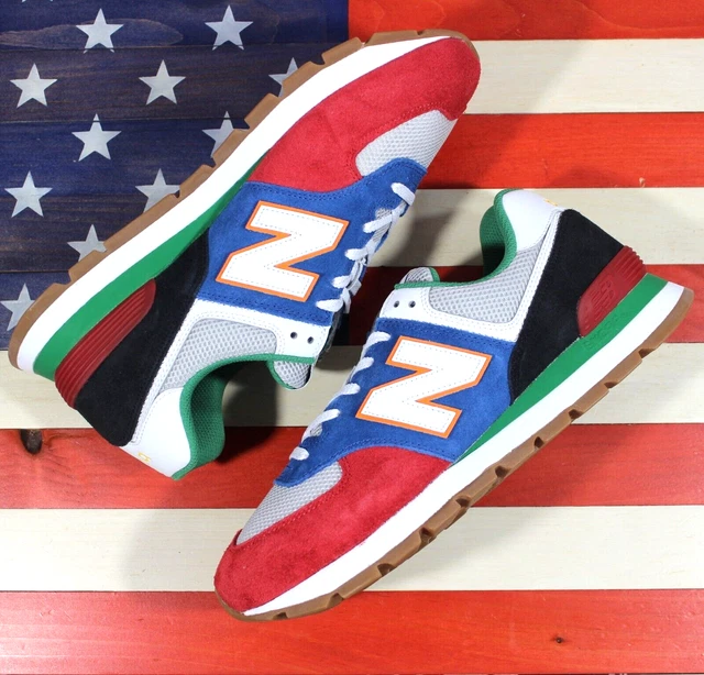New Balance 574 Rugged Yacht Club Captain Blue Grey Red White [ML574DRY] Mens 11
