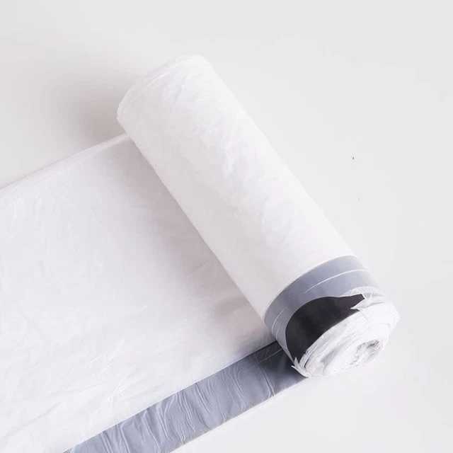 Bolsas de basura desechables de 3 rollos revestimientos para cesta de basura doméstica