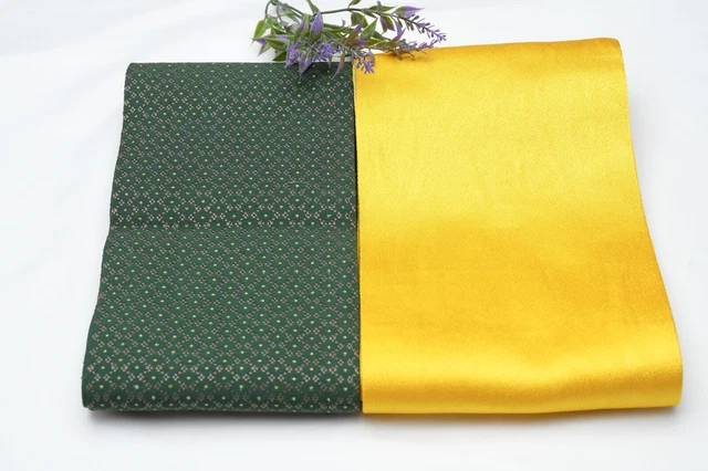 Dear Vanilla Japanese Hanhaba Obi Sash Belt Women's Kimono Vintage Genuine Mint