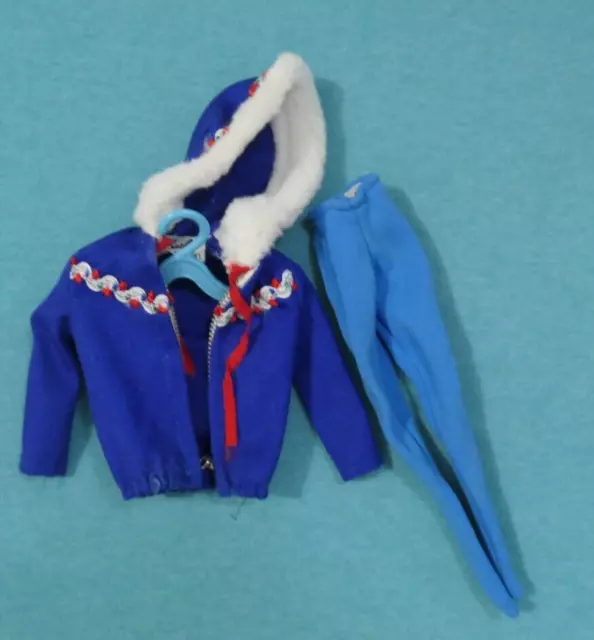 Vintage Barbie Doll Clothes - Vintage Barbie 948 Ski Queen