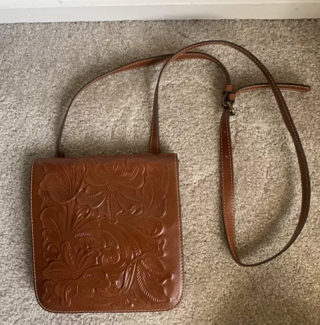 Patricia Nash Granada  Leather Cross Body Bag 2