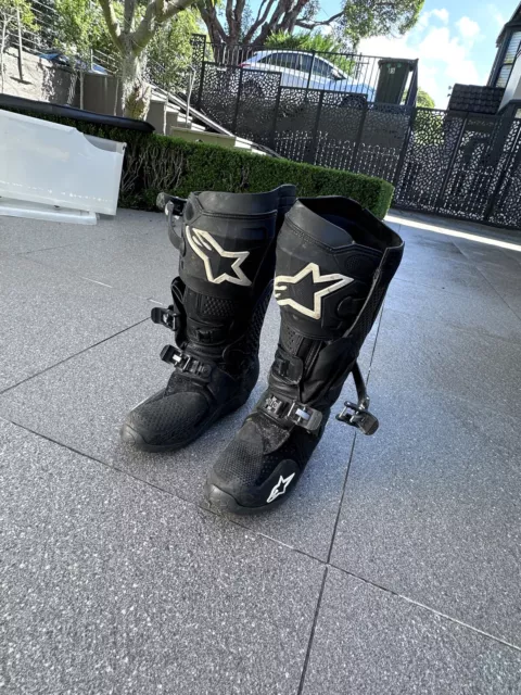 Alpinestars Tech 10 MX Boots - Black US 9