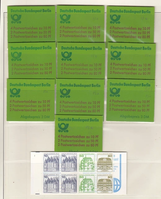 Berlin: 11 Markenheftchen Nr. 13 postfrisch!    (26)