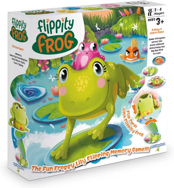 PlayMonster Familienspiel Flippity Frosch