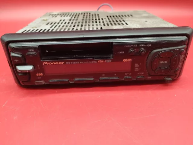 Pioneer KEH-P4830R Car Radio w/Cassette Tape Player Untested