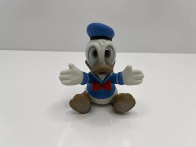 Disney Donald Duck poseable figure porcelain  from 1980’s by Schmid