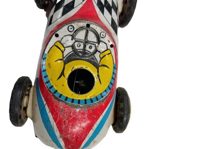 FRANCE JOUET - Fj - Tole / Tin - Voiture De Course - Race Car