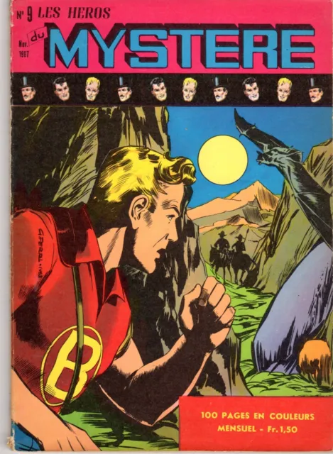 LES HEROS DU MYSTERE numéro 9  EDITIONS DES REMPARTS 1967