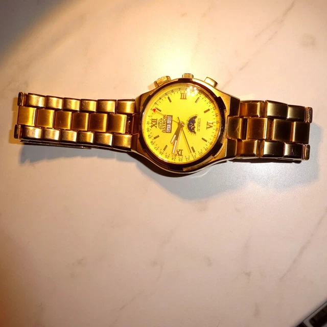 MADISSONS Automatik Herren GMT Vollkalender Uhr "Empires