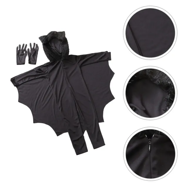 Pipipistrello unico per bambini costume ragazze ragazzi abbigliamento performance bambino