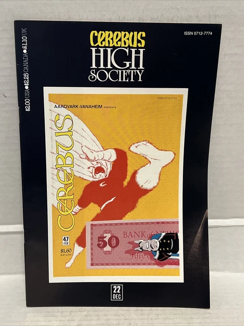 Cerebus High Society #22; Aardvark-Vanaheim | 47 Dave Sim
