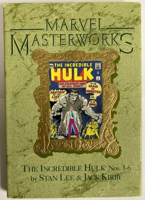 Marvel Masterworks Vol 8 HC - Incredible Hulk Nos 1-6 - Stan Lee Jack Kirby
