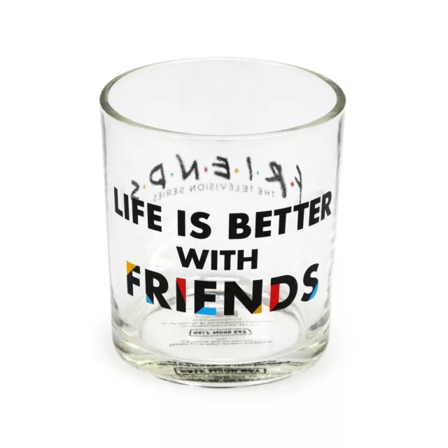 Friends - Life is Better with Friends Glass Tumbler