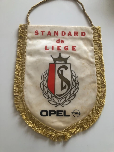 Fanion XL KSC Karlsruher - Années 90 ? - Signé Par L'Équipe - Vintage