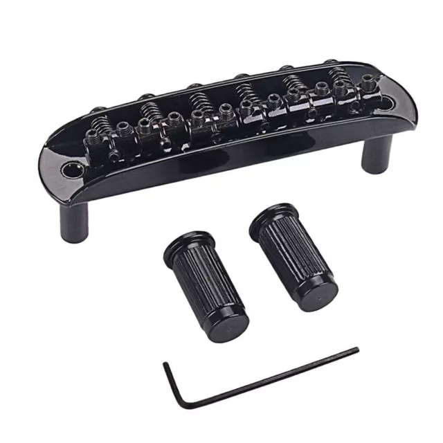 NEW BRIDGE MUSTANG - black - inserts - guitares Jaguar, Jazzmaster, Mustang