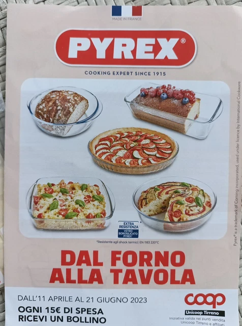 Coop 40 Bollini Pyrex
