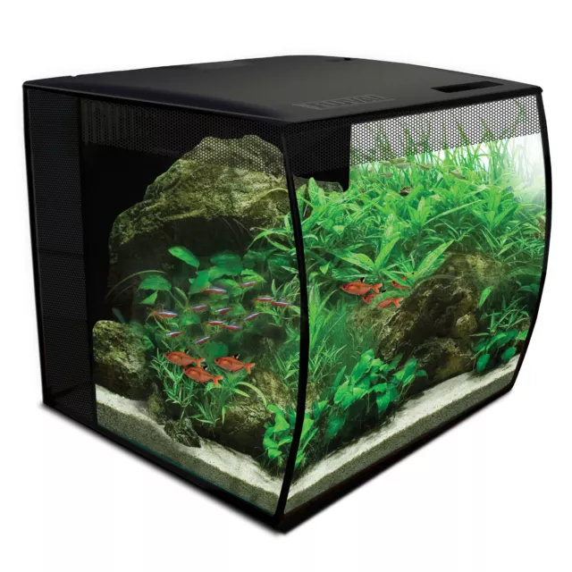 Fluval Flex LED Nano Aquarium Tank with Integral Filter & Remote optional Heater