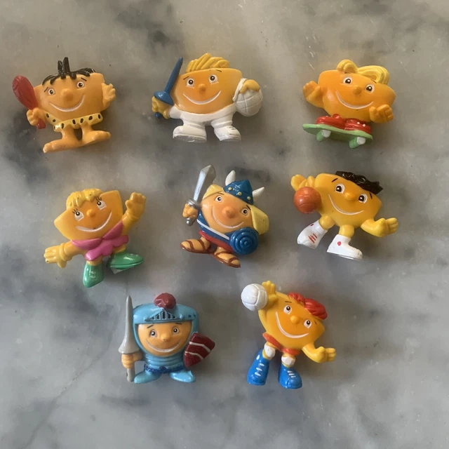 Lotto Sorrisini Sofficini Findus Gadget 1991-1993 - 8 Figure
