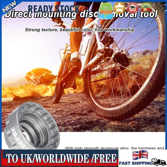 Bike Direct Mount Chainring Lock Ring Tool for M7100 M8100 M9100 (Titanium)