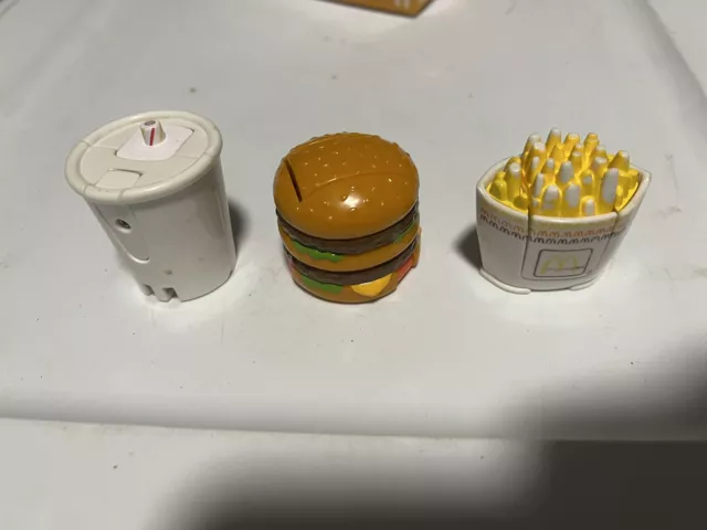 McDonald’s Big Mac Hamburger Changeable 1990 & French Fry Changeable 1988 shake