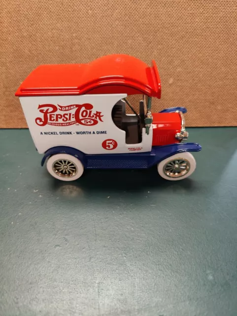 Pepsi Cola 1912 Ford Model T Delivery Diecast Bank By Gearbox